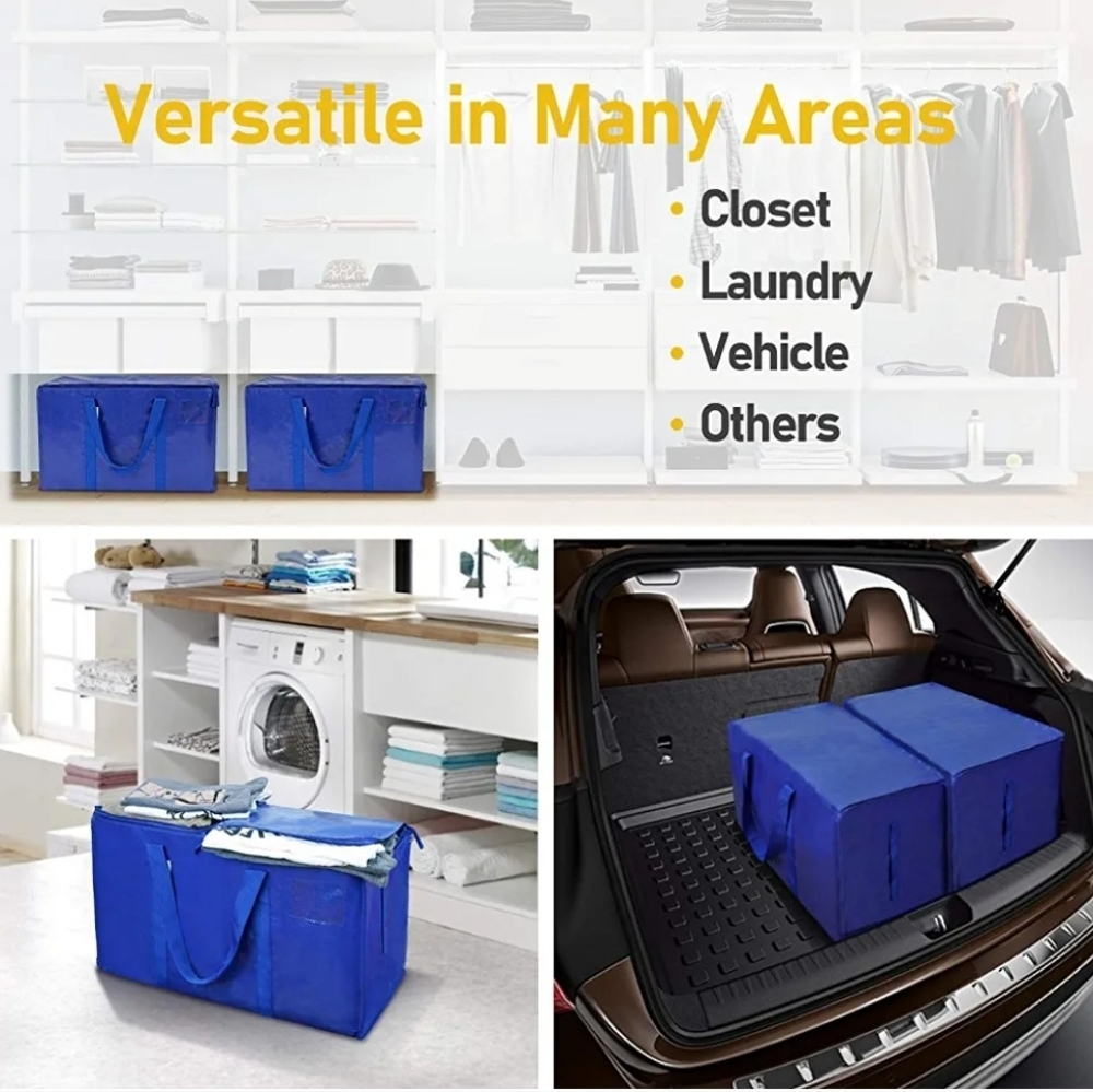 24 Gallon Heavy Duty Tool Clothes Cargo Moving Bag Storage Organization - Picture 5 of 9